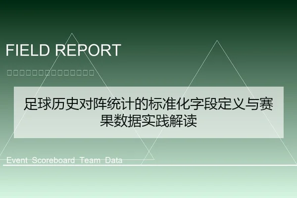 足球历史对阵统计的标准化字段定义与赛果数据实践解读